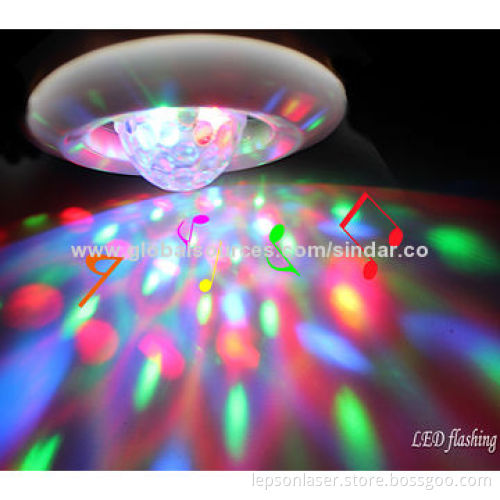 Portable Mini Bluetooth Speaker Led bulbs RGB light with CE, rohs